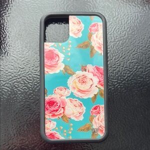 Floral Phone Case with Black Border